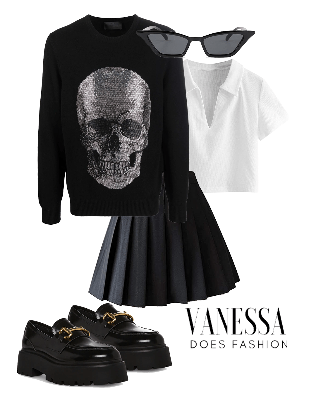 reel-pleated-skirt-outfit-2