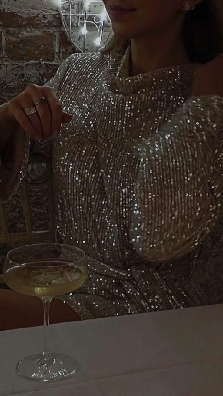 how to accessories sequin dress like a pro