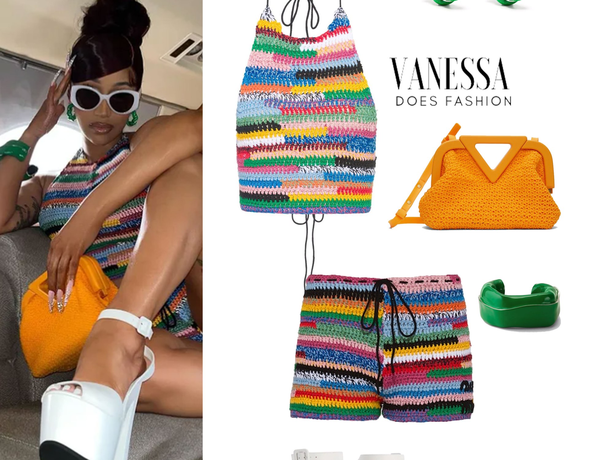 cardi b outfit style