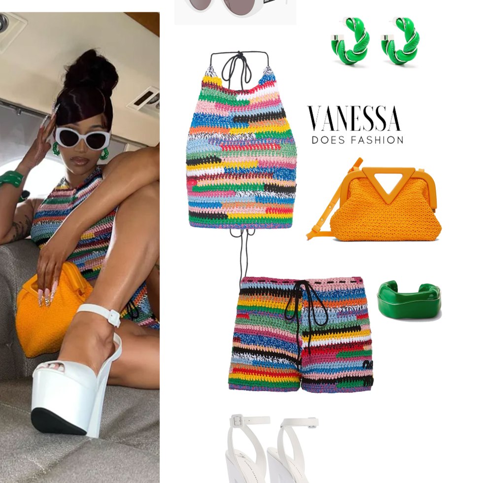 cardi b outfit style