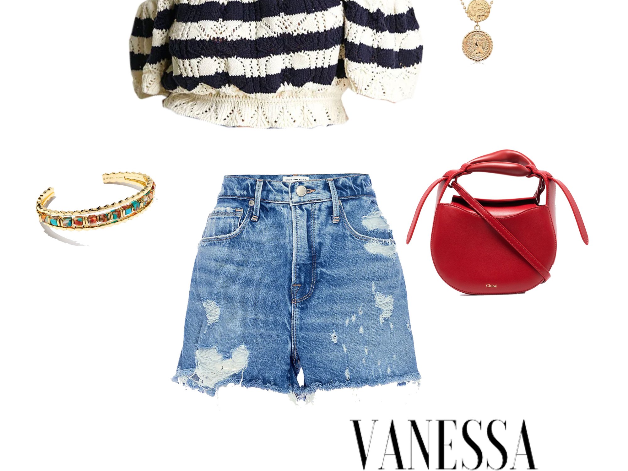 Pointelle Knit Crop Top