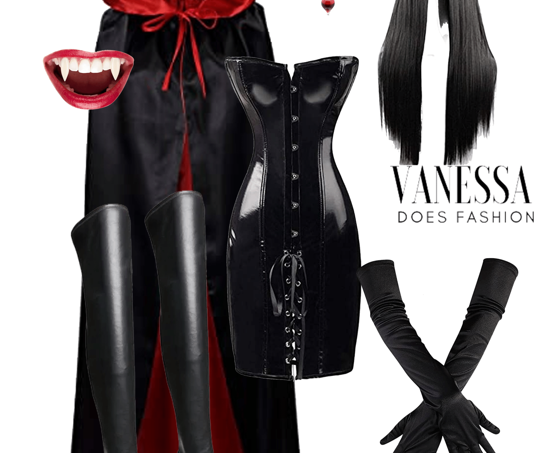 Halloween Vampire Outfit for women