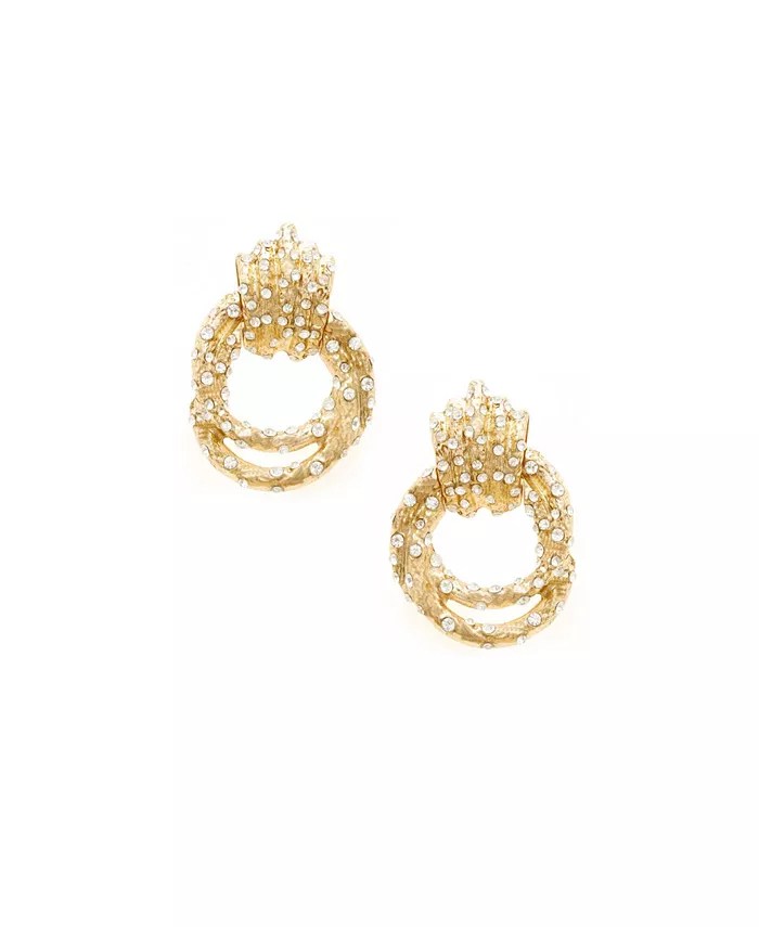 gold earrings ettika