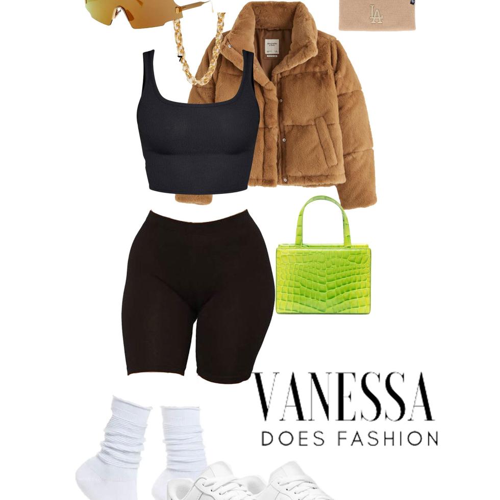 How to wear Puffer-Jacket-Athletic-Look